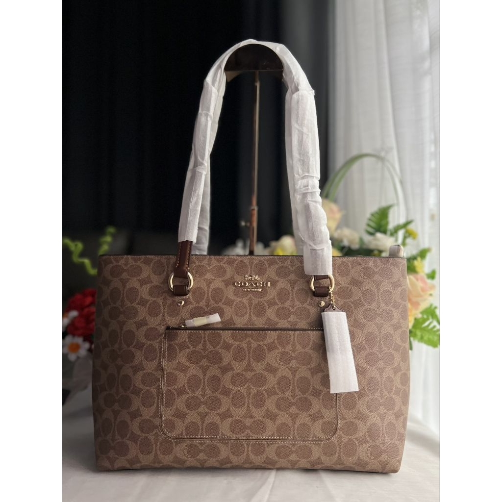 มีหลายสี Station Tote Bag In Signature Denim CDB88