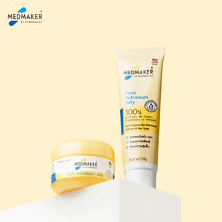 MEDMAKER Pure Petroleum Jelly 50g เมดเมเกอร์ ปิโตรเลียม เจลลี่