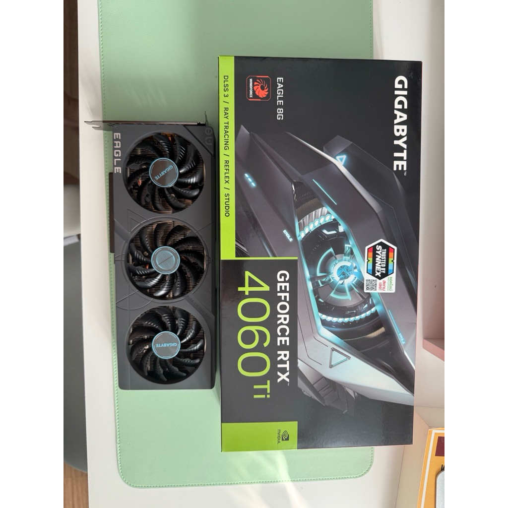 การ์ดจอ Gigabye GeForce RTX 4060Ti 8 GB (มือสองสภาพดี)