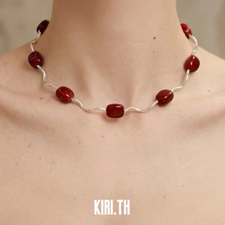[ประกัน 2 เดือน] สร้อยลูกปัด สร้อยคอแฮนด์เมด พร้อมส่ง! สไตล์มินิมอล ปรับสายได้