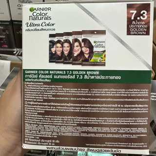 Garnier Color Naturals การ์นิเย่ ครีมเปลี่ยนสีผม แบบกล่อง 6 ซอง