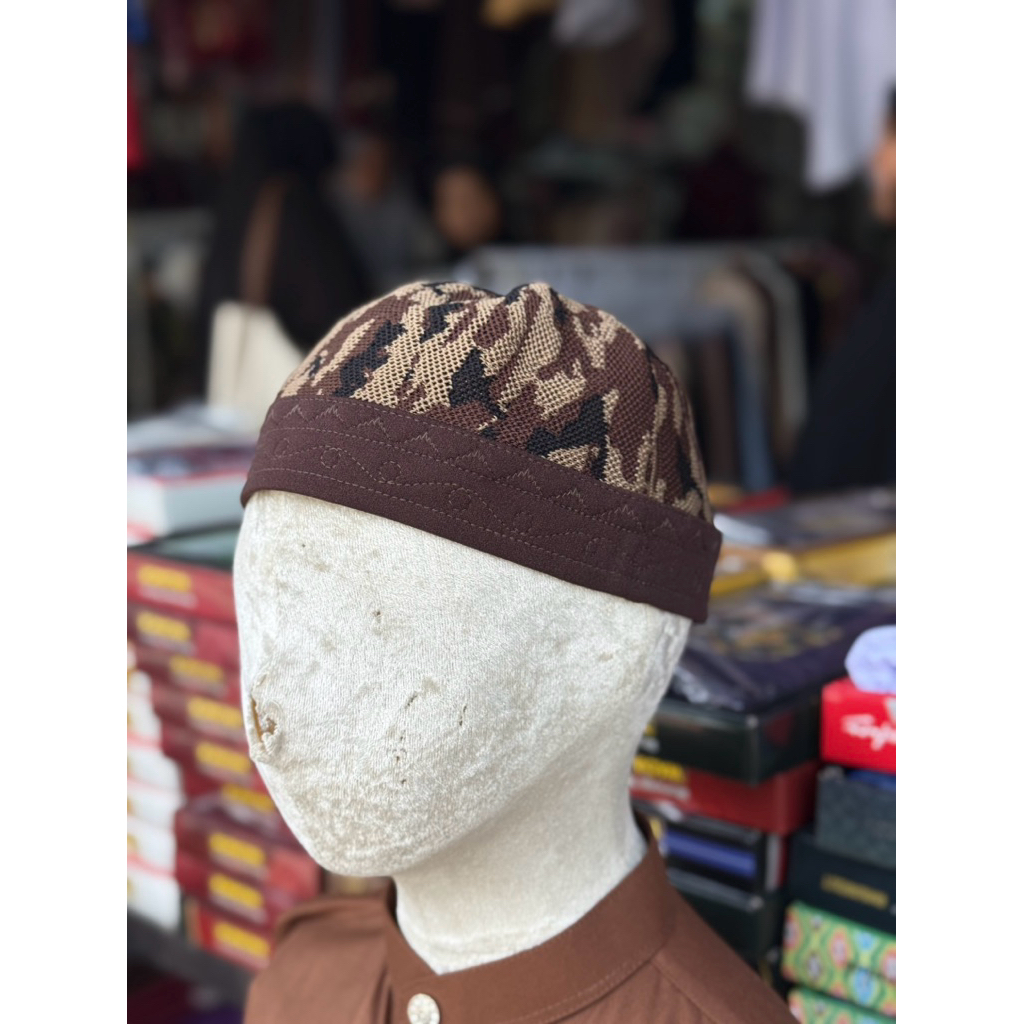 หมวกอียิปต์ แบรนด์ “MUNASIB” กะปีเยาะห์ หมวกถักใส่ละหมาด