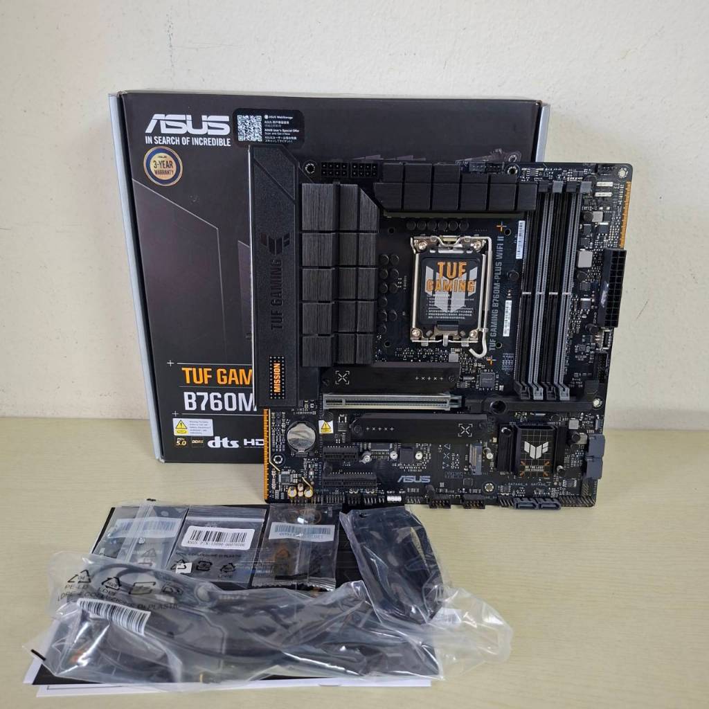[สินค้ามือสอง] ASUS TUF GAMING B760M-PLUS WIFI II (DDR5)