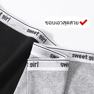 กางเกงในผู้หญิง ทรงบ็อกเซอร์ ไร้รอย ผ้านุ่มลื่น ใส่สบาย ไม่รัดต้นขา ระบายอากาศดี สีพื้น