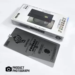 ฟิล์มกระจกใส กันมอง 0.18mm บาง สแกนนิ้วมือได้ Samsung S26 ULTRA S25UTLRA S24UTLRA S23 S22 S26PRO S23PLUS S24PLUS S25PLUS