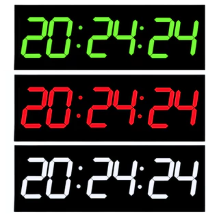 นาฬิกาแขวนผนัง LED 40 นิ้ว ดีไซน์โมเดิร์น ตัวเลขใหญ่พิเศษ เห็นชัดทุกมุม ตั้งปลุกได้ 7 รอบ ของแท้มีประกัน พร้อมส่ง
