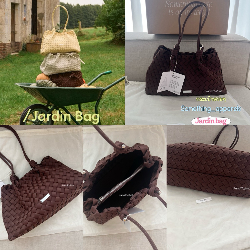 🎀สินค้าแท้💯%🎀 something apparels Jardin bag🌟something Tartine La Petite 👜🎀✅NEW✅ ✨พร้อมส่ง✨🎀มีหลักฐาน