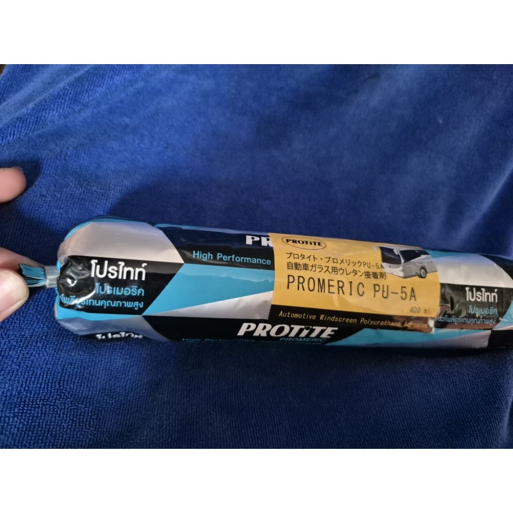 🚗 กาวติดกระจกรถยนต์ PROTITE รุ่น PU-5A (โปรไทท์) กาวโพลียูรีเทน (PU Sealant) ชนิดหลอดแหนม กาวช่างกระ