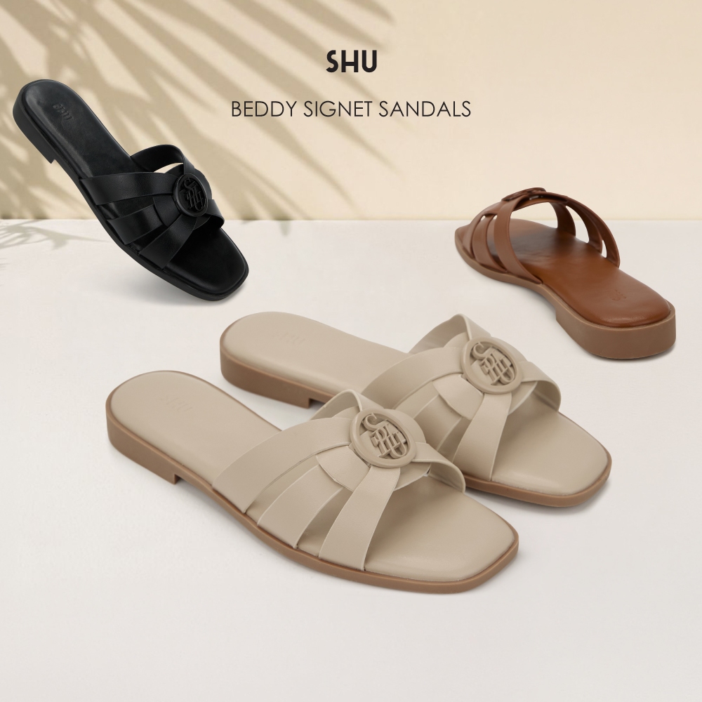 SHU BEDDY SIGNET SANDALS รองเท้าแตะ
