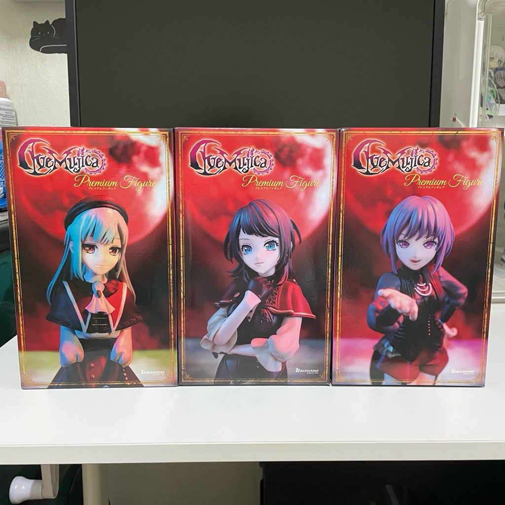 (พร้อมส่ง/ของแท้) ฟิกเกอร์ BanG Dream! Ave Mujica - Mortis, Timoris, Amoris Bushiroad Premium figure