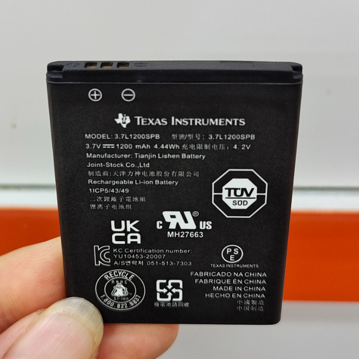 สำหรับ Texas Instruments TI-84 CE CX CAS เครื่องคิดเลขกราฟิก 3.7L1200SPB accessories