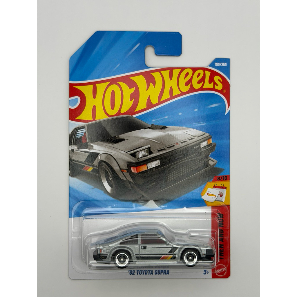 Hot Wheels ‘82 Toyota Supra สีเทาเงิน โมเดลรถเหล็ก 1:64 ของแท้