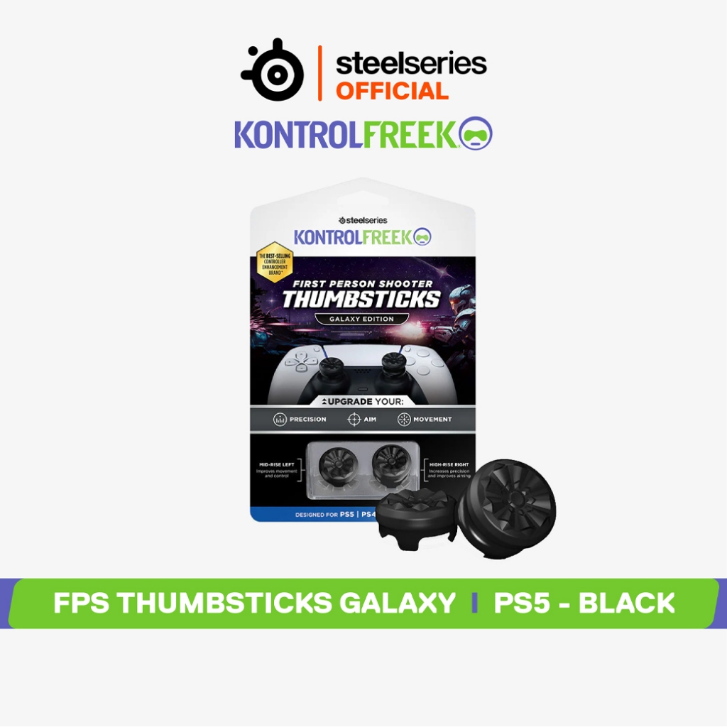 Kontrolfreek FPS Thumbsticks for PS5 กริปนิ้วเพิ่มการยึดเกาะและการควบคุมที่เหนือชั้น