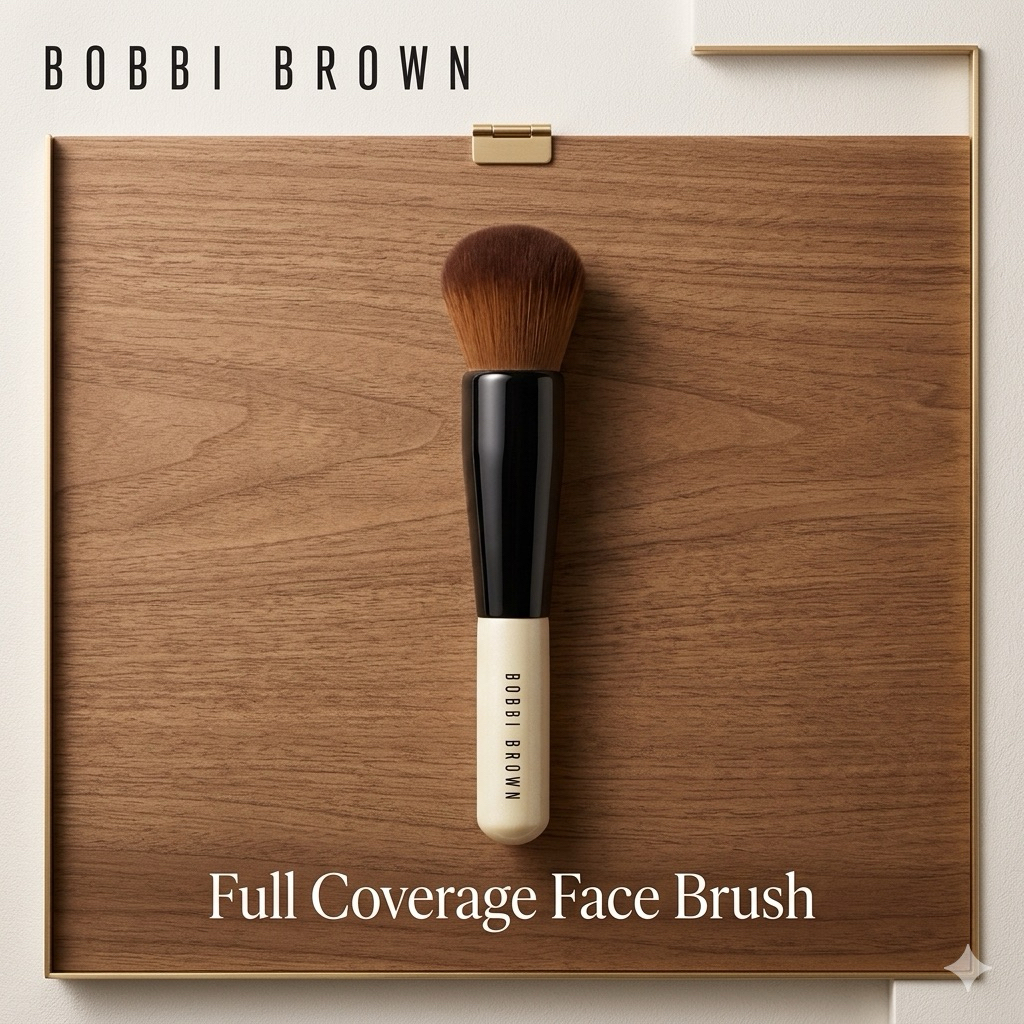 🧕🏻Bobbi Brown แท้/พร้อมส่ง แปรงลงรองพื้น Full Coverage Face Brush