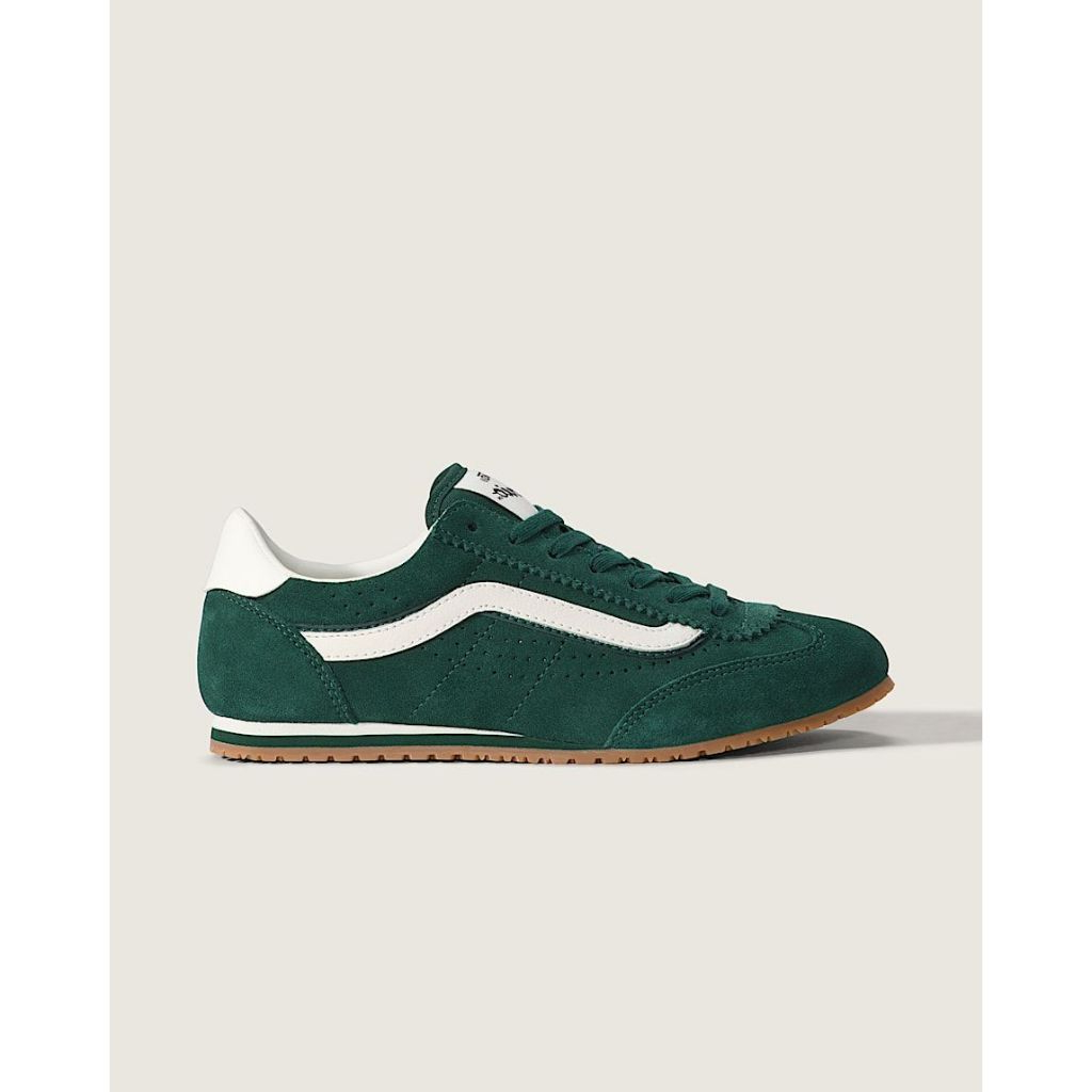 VANS VN000E8950Q SUPER LOWPRO SUEDE EMERALD GREEN
