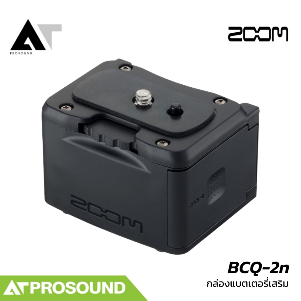 ZOOM BCQ-2n Battery Case กล่องแบตเตอรี่เสริมสำหรับ Q2n / Q2n-4K AT Prosound