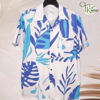 เสื้อเชิ้ตฮาวายรวมลาย อก 38-52 นิ้ว ไซส์ M-3XL ทรงสวย ใส่สบาย ผ้าไหมอิตาลี