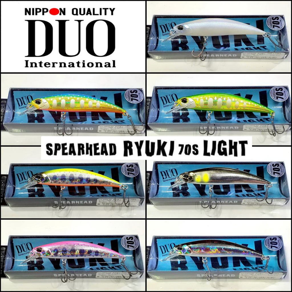 DUO Spearhead Ryuki 70s Light 7g. รุ่นใหม่ เหยื่อปลอม ดูโอ ริวกิ ของแท้ เหยื่อตกปลา