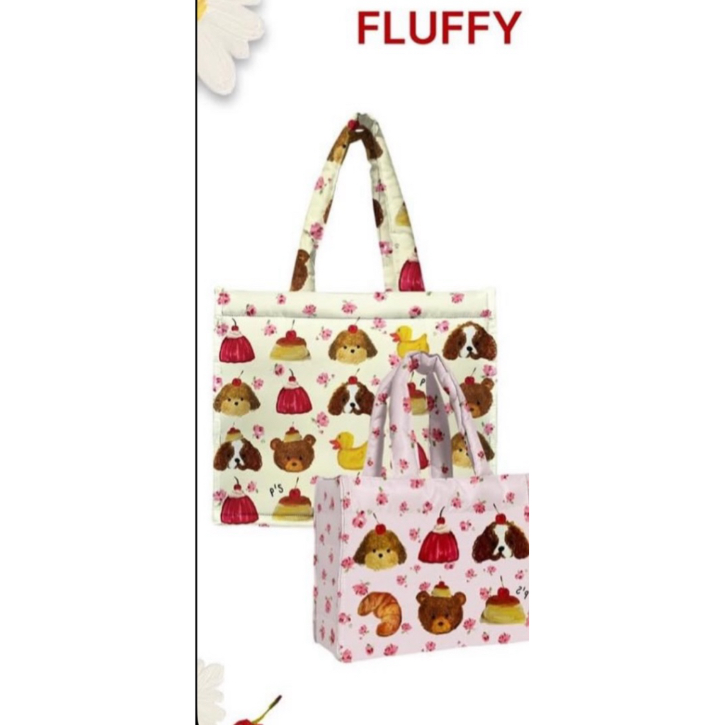 FLUFFY FRIEND BAG (YELLOW) 990฿ แบรนด์ Psmaterial