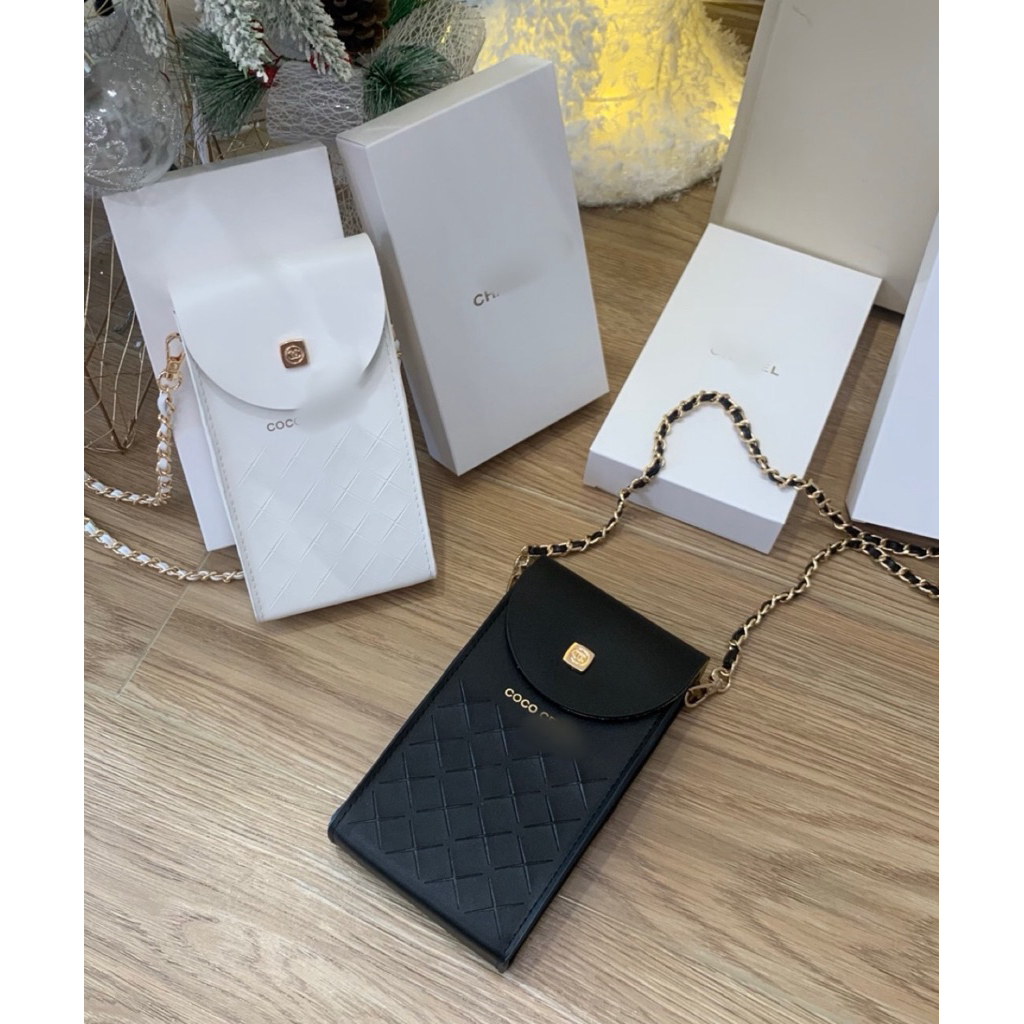 ทรงโฟนCH💙7-10วัน💚‼️พร้อมส่งเเท้100%👜 10*18*1.5c 🔥VIP GIFTตัวใหม่มาเเรง✨⚡️