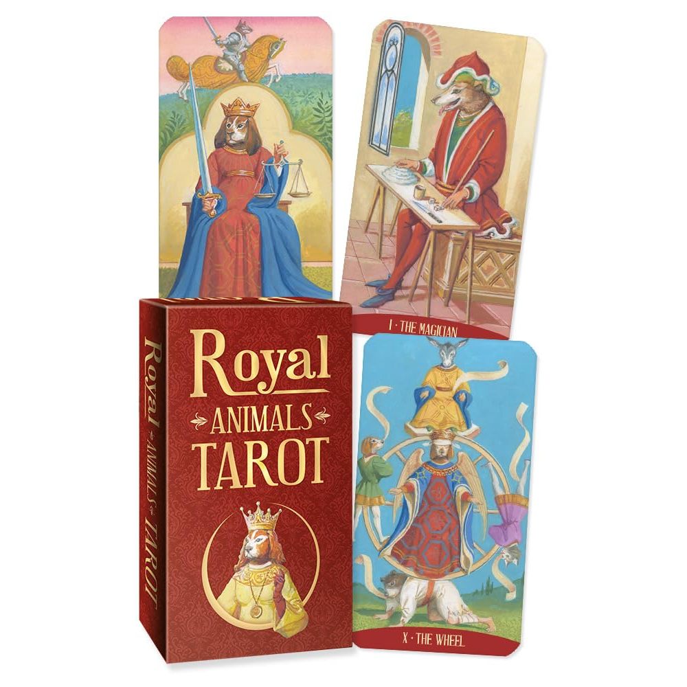 ✨พร้อมส่งแท้💯Royal Animals Tarot Deck🔮✨ไพ่ทาโรต์