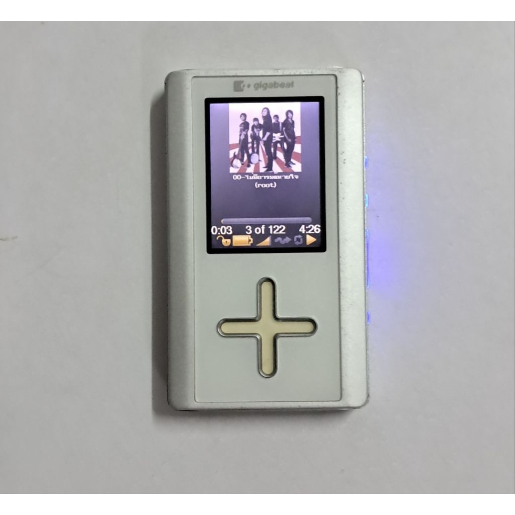เครื่องเล่น Mp3 lossless VDO toshiba gigabeat F10 series สวย พร้อมใช้งาน SN 0923J