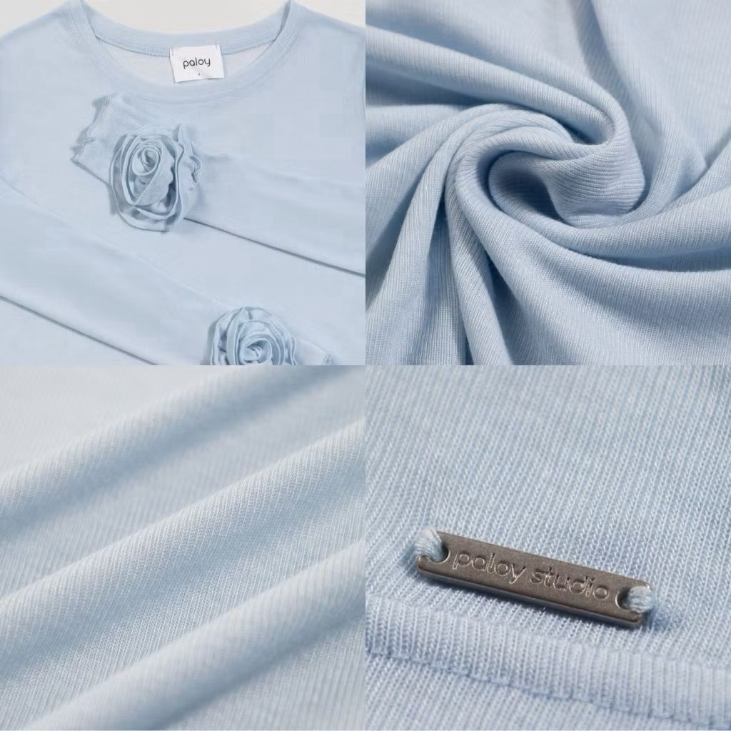 เสื้อแขนยาว Camellia Top 🌸 Paloy