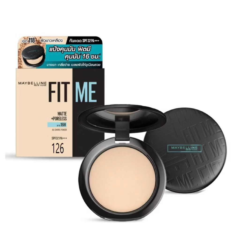 Maybelline New York Fit Me Oil Control SPF32 PA+++ 6g Maybelline Fit Me Oil Control Powder SPF32 PA+