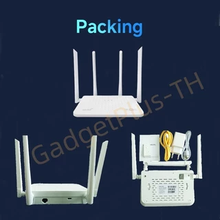 เร้าเตอร์ใส่ซิม เราเตอร์ 5G Router wifi 300 Mbps 2.5Ghz ใช้ได้กับซิมทุกเครือข่าย เสียบใช้เลย ไม่ติดตั้ง รับประกัน 3ปี