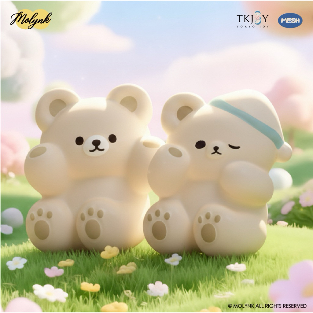 พร้อมส่ง สกุชชี่นุ่มพิเศษคอลเลกชั่นMUNI bearแบรนด์ Molnyk