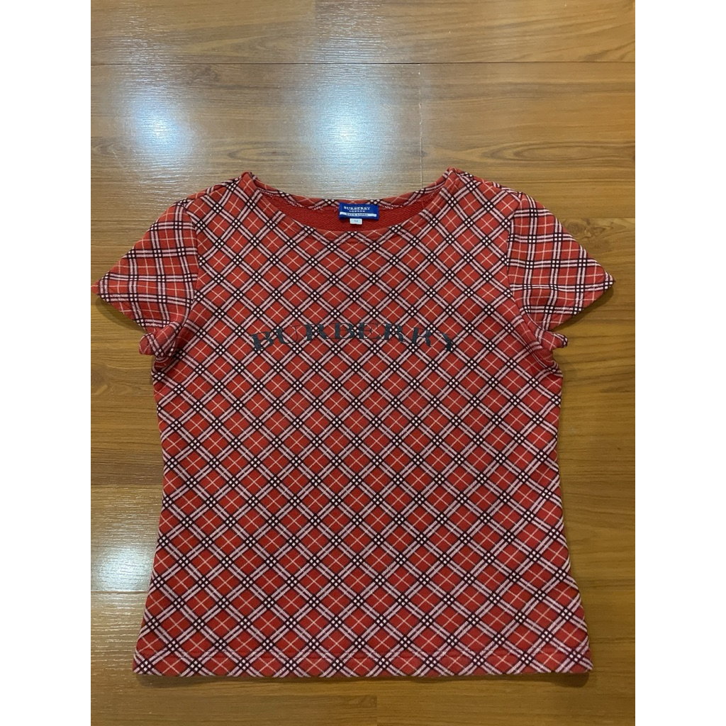 Burberry แท้เสื้อแบรนด์ดังจากญีปุ่นวินเทจสภาพดีมือสอง