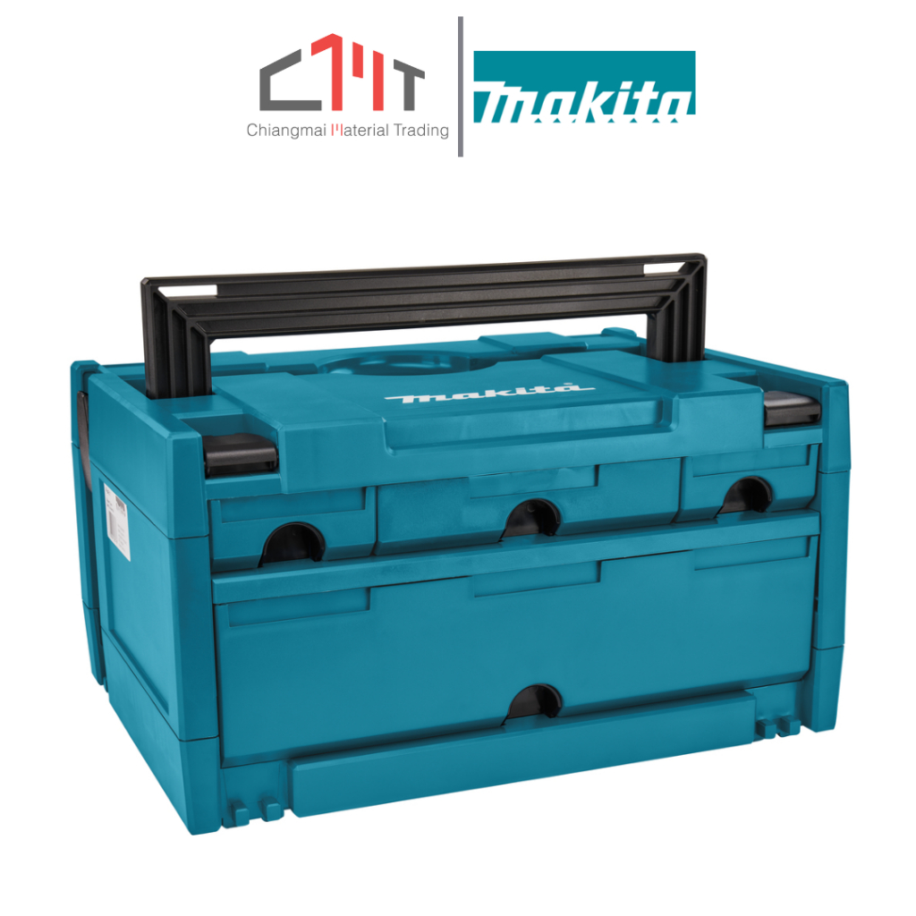 MAKITA กล่องเครื่องมือ MAKPAC 4 ลิ้นชัก ขนาด 210 x 295 mm. No.P-84311