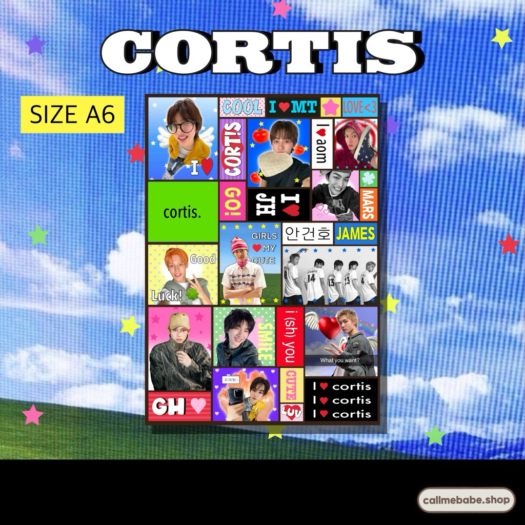 สติกเกอร์CORTIS CORJAI