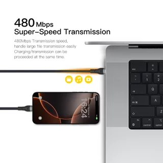 [ส่งด่วน] Orsen by Eloop S6 สายชาร์จ Type C to C 5A 100W 240W Fast Charger PD สาย โน๊ตบุ๊ค Laptop