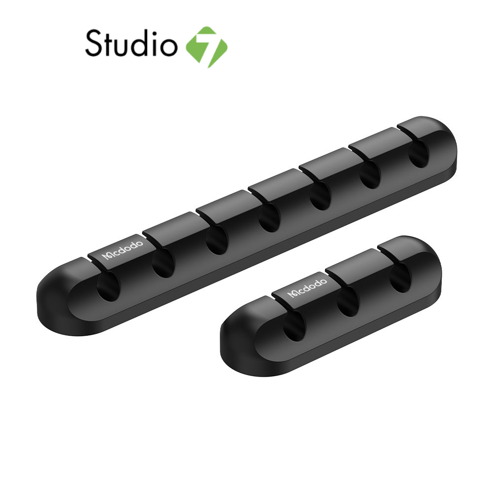 ชุดจัดเก็บสายซิลิโคน MCDODO Silicone Hub Set (3ช่อง/7ช่อง) by Studio7