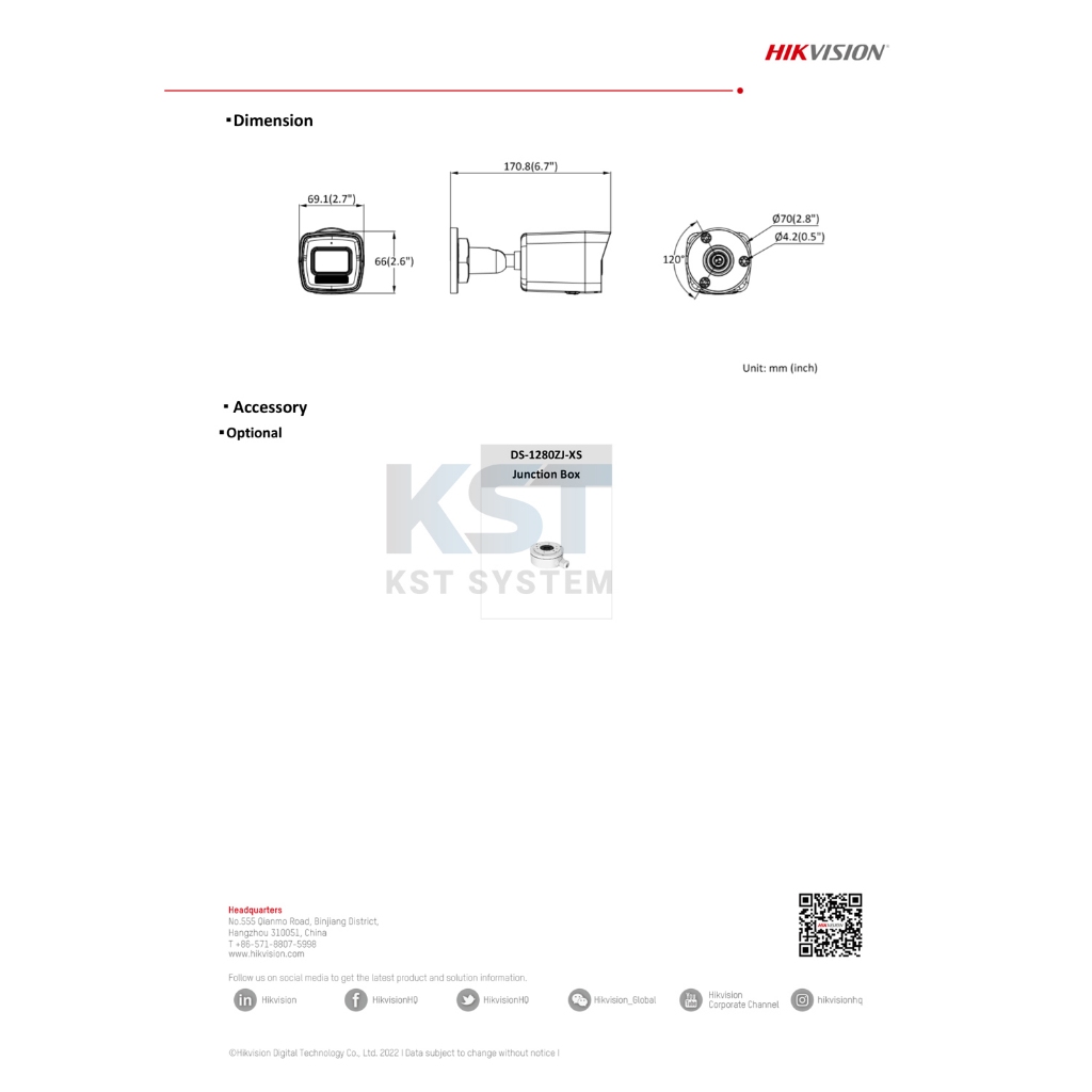 DS-2CD1043G2-LIU (4.0mm) กล้องวงจรปิด Hikvision Dual-Light IPC 4MP PoE (ไมค์) ราคา ถูกที่สุด ดีลบีเคเค แกลเลอรีภาพที่ 8