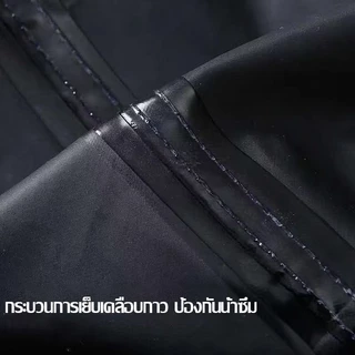 MEICชุดกันฝน เสื้อกันฝน แถบสะท้อนแสงสูง ชุดกันฝนพายุ กันฝนทั้งตัว ผ้าคุณภาพสู ชุดกันฝนแบบหนา