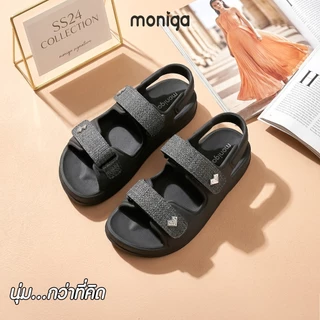 MONIGA รุ่น Cindy Weave รองเท้าแตะรัดส้น