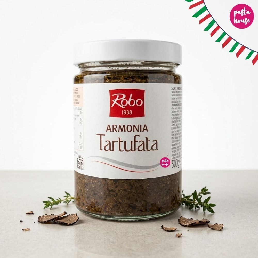 พร้อมส่ง ซอสทรัฟเฟิล Robo Truffles บดละเอียด 500g - Robo Black Truffle Puree Sauce 500g