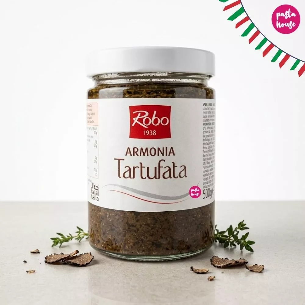 พร้อมส่ง ซอสทรัฟเฟิล Robo Truffles บดละเอียด 500g - Robo Black Truffle Puree Sauce 500g