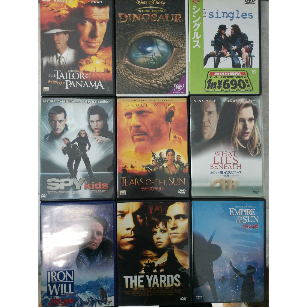 Streetcar,Tequila Sunrise,A Farewell to Arm,Heaven Can Wait,Chrono Crusade  วีดี 30 แผ่นที่แตกต่างกั