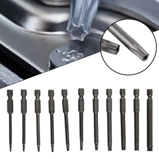 Torx ชุดดอกสว่านกลวง 100mm T6-T40 ชุดดอกไขควงหกแฉกแบบทอร์กซ์