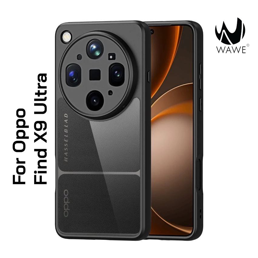 [ส่งจากกทม.] เคส Oppo Find X9 Ultra มีสองสี วัสดุ PC+TPU อย่างดี กันรอยและกันกระแทก พร้อมปกป้องเลนส์กล้อง