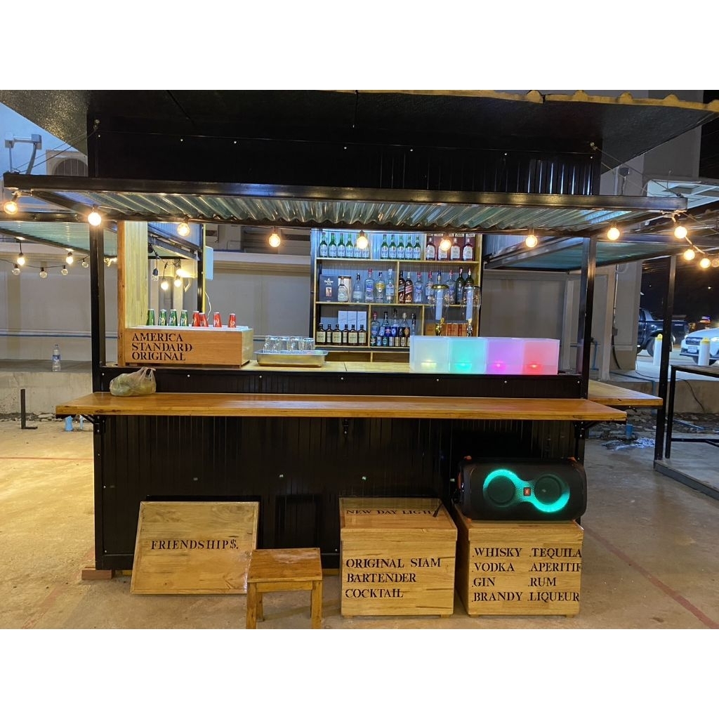 ซุ้มขายของ ซุ้มร้านเหล้า  ซุ้มร้านกาแฟ ซุ้มขายของอเนกประสงค์ งานDIY