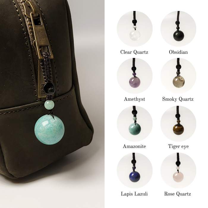Treasure &Treasures |  The Energy Charm พวงกุญแจหินธรรมชาติ ส่งเสริมพลังงานดี โชคดี