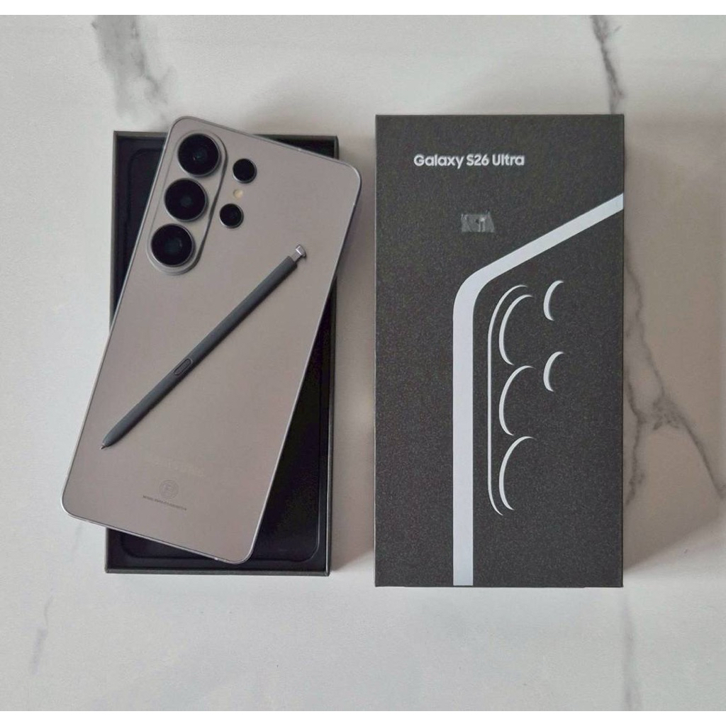 amsung Galaxy S26 Ultra 5G  หน้าจอ 6.9" (12/512GB) ของแท้ ศูนย์ไทย  มีประกัน สี Silver Shadow **