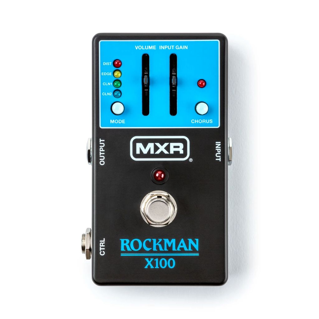 เอฟเฟคกีตาร์ ่JIM DUNLOP #ROCK-MAN MX-100 MXR® ROCKMAN® X100™ ANALOG TONE PROCESSOR