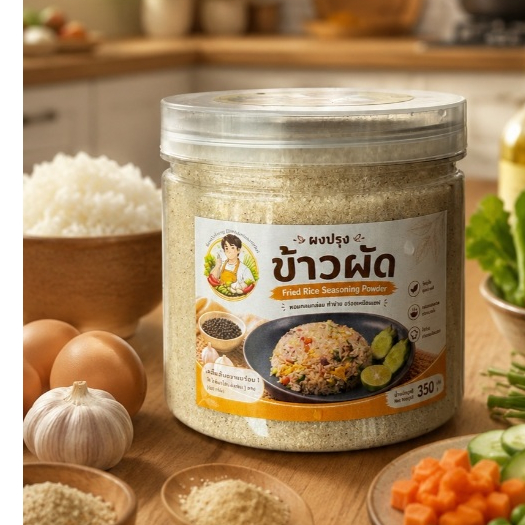 ผงปรุงข้าวผัด  สำเร็จรูป ขนาด350g