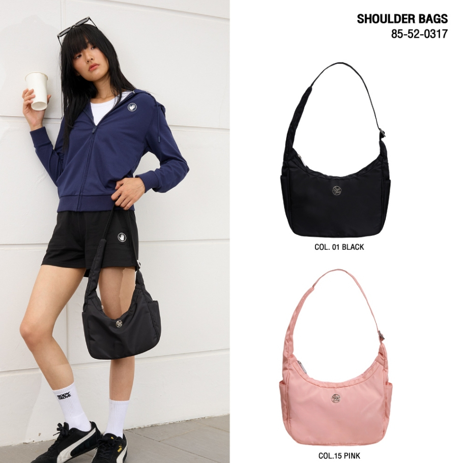 BODY GLOVE Accessories Shoulder Bag 2026 กระเป๋าถือ สะพายข้าง ผู้หญิง สีดำ-สีชมพู