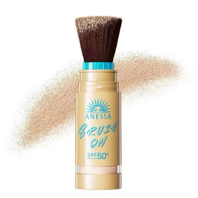 แป้งกันแดด ANESSA Perfect UV Brush-on Powder SPF50+ PA++++ พกพาสะดวก ใช้ง่าย